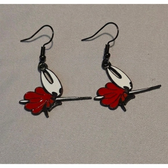 Handmade Jewelry - Hornet Hollow Knight Earrings Handmade Hypoallergenic BUNDLE to Save